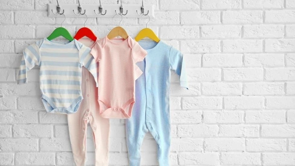 Care and washing of baby clothes made of cotton