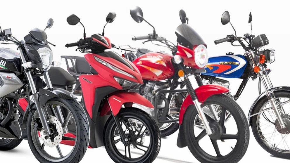 Basic components of a motorcycle