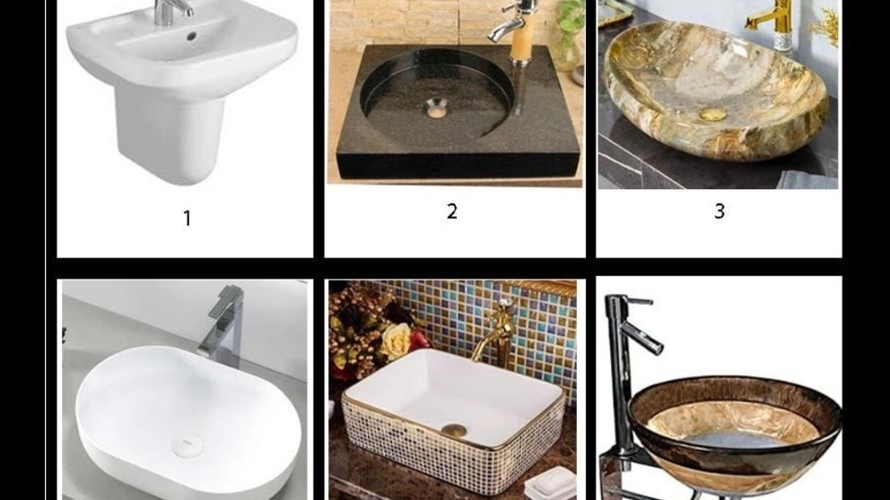 Introduction of types of wash basins