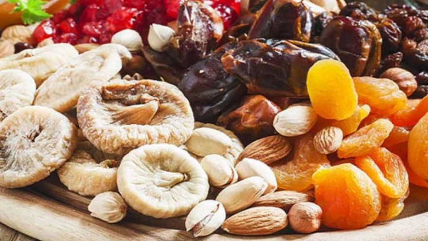 What is dried fruit?