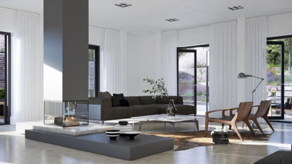 The difference between minimal and modern style