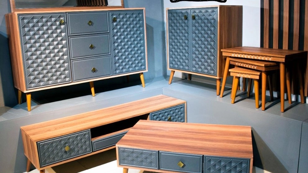 ست میز تلویزیون و میز کنسول و میز جلومبلی و عسلی