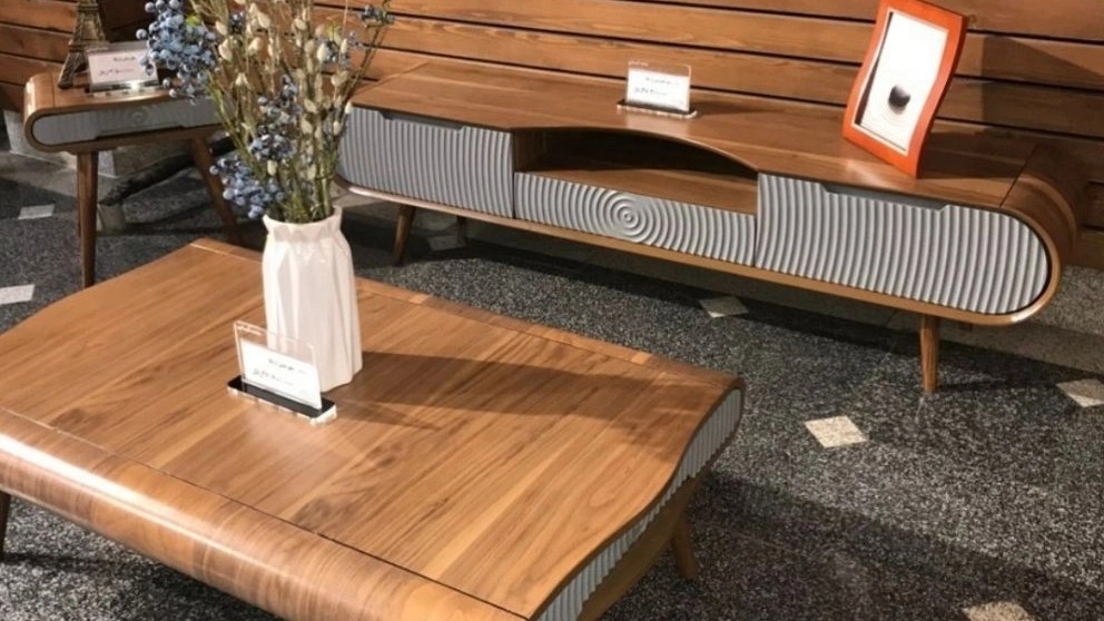 TV table set, console table, Jalombli and Asali table