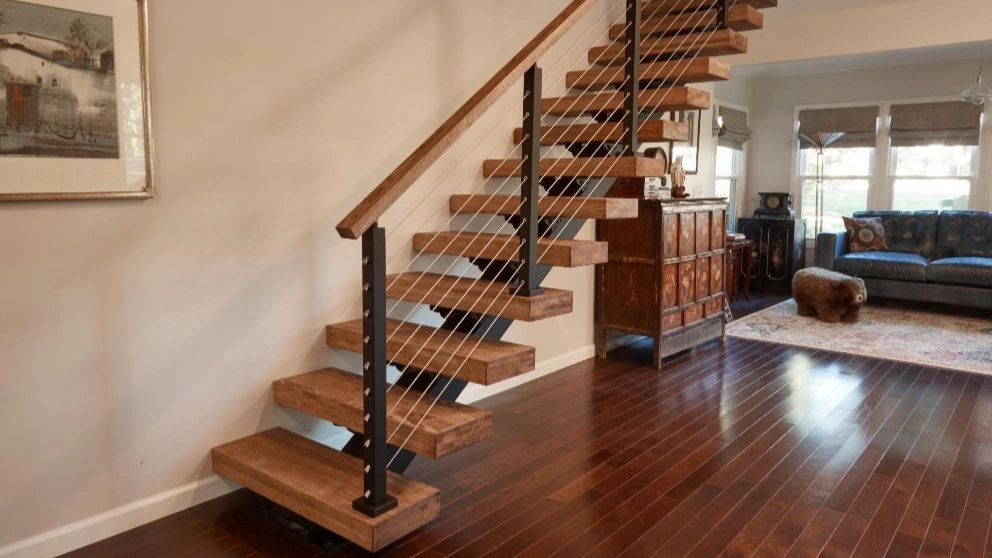 What is the difference between stone stairs and wooden stairs?