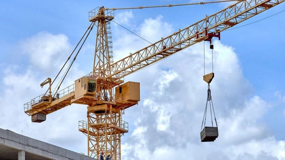 Spare parts of tower cranes