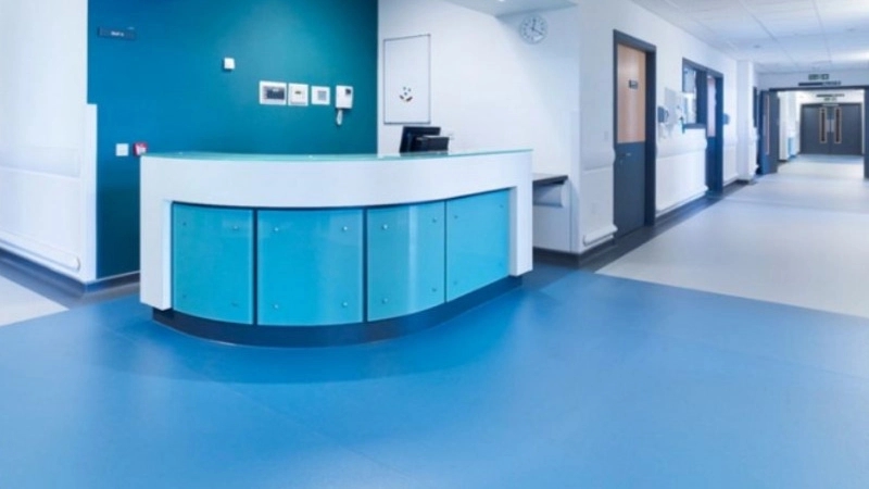 Characteristics of hospital flooring
