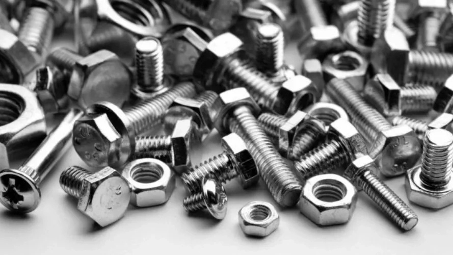 Types of bolts and nuts