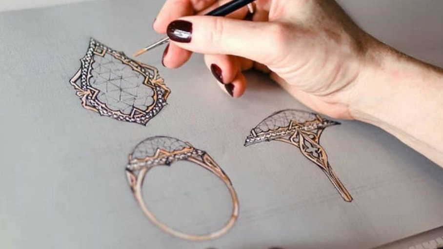 Gold design and manufacture in Kerman