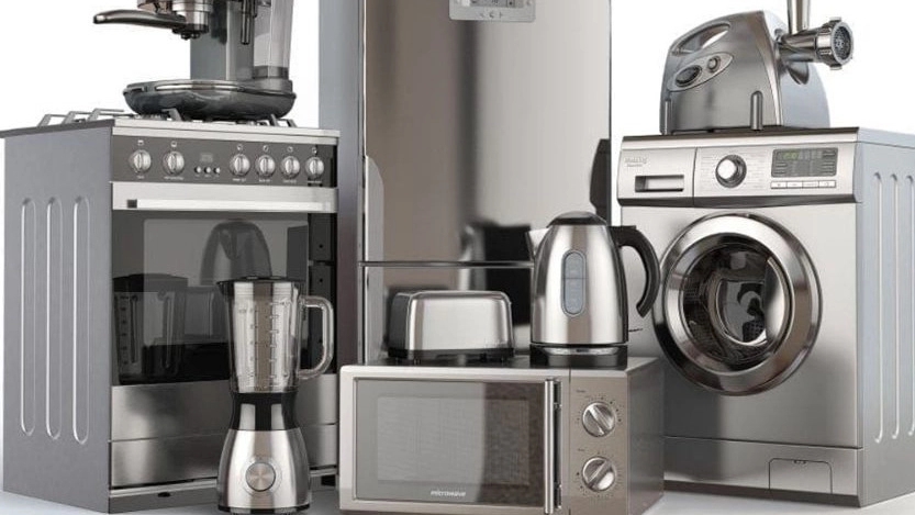 All kinds of household appliances in Zanbil store in Tehran