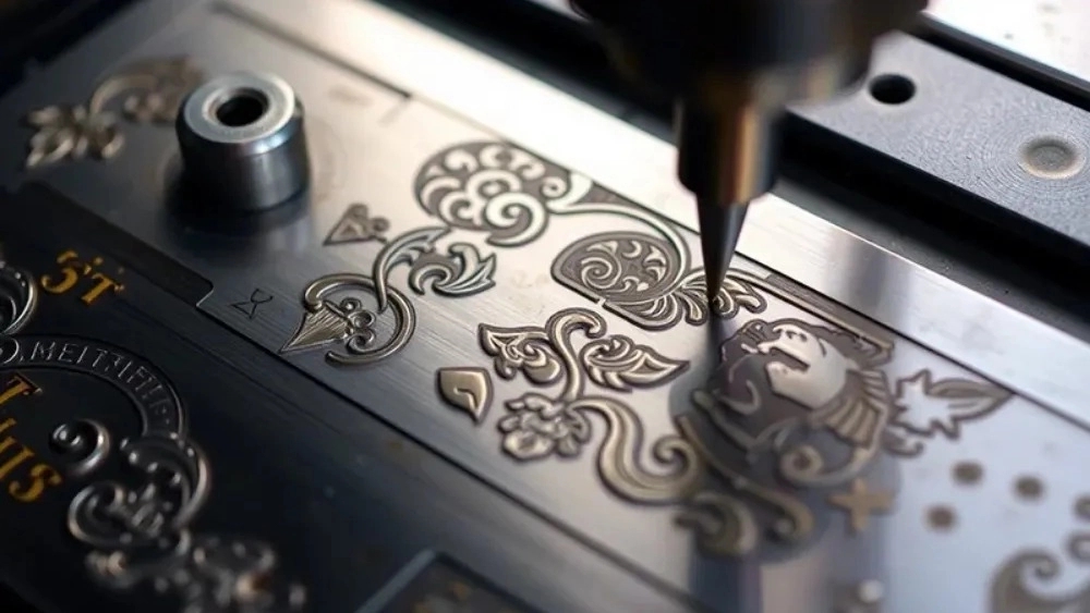 Metal engraving methods