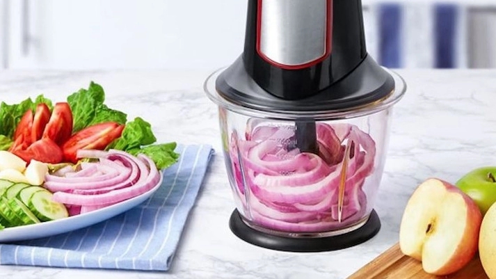 What is the efficiency of an electric shredder?
