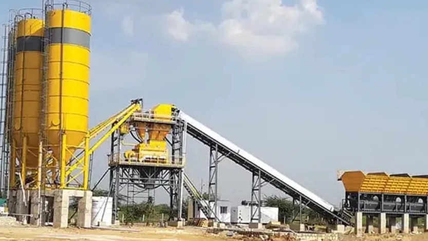 Batching plant machine repairs
