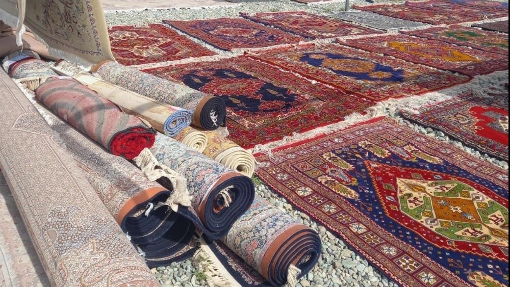 Beach carpet cleaning in Tehran