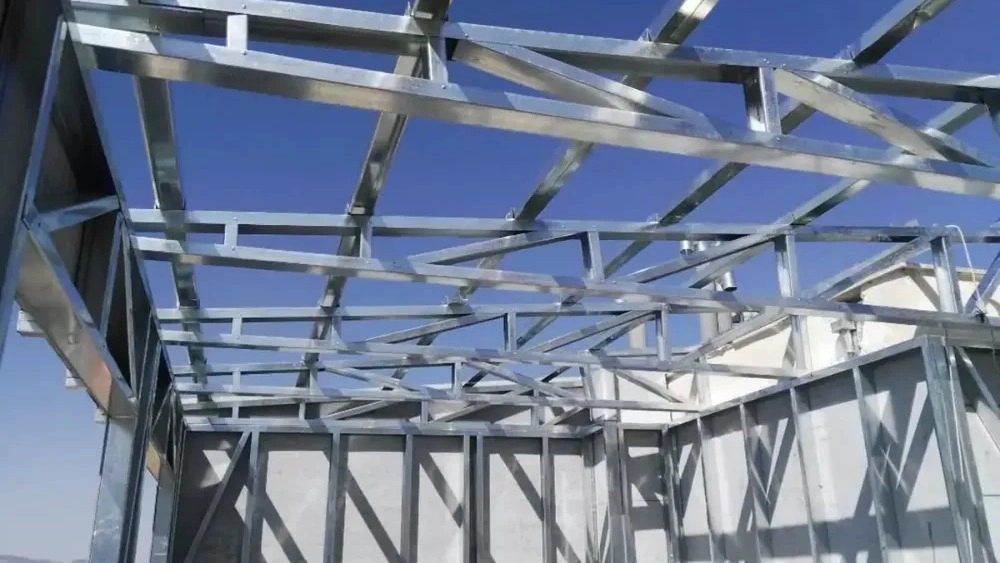 Comparison of LSF structures with concrete structures in Rasht