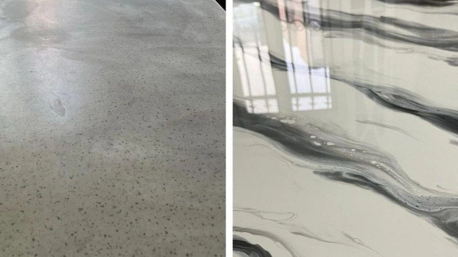 Implementation of epoxy flooring in Tehran