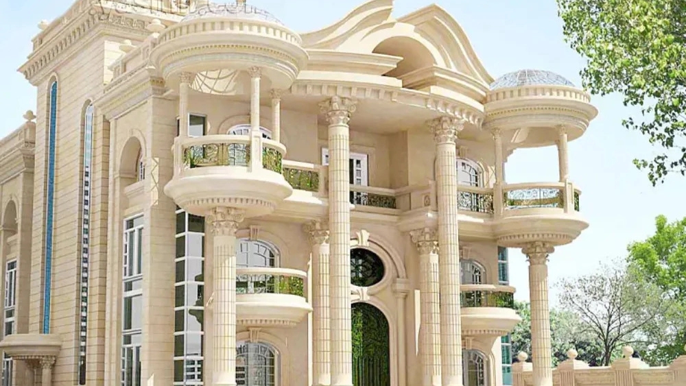Implementation of Roman facade in Rasht