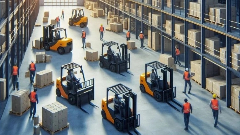 Application of forklift in industries
