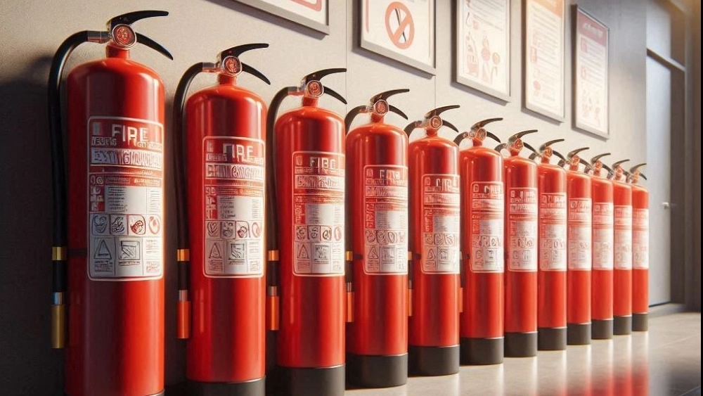 Charging firefighting capsule in Tabriz