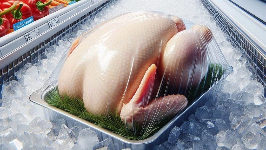 Sale of frozen chicken and chicken pollution in Anzali
