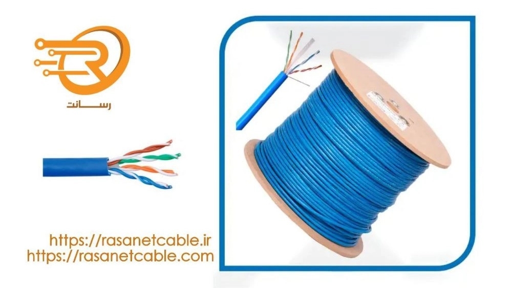 مبيعات كبيرة وتصدير كابل شبكة CAT5 UTP Lagand