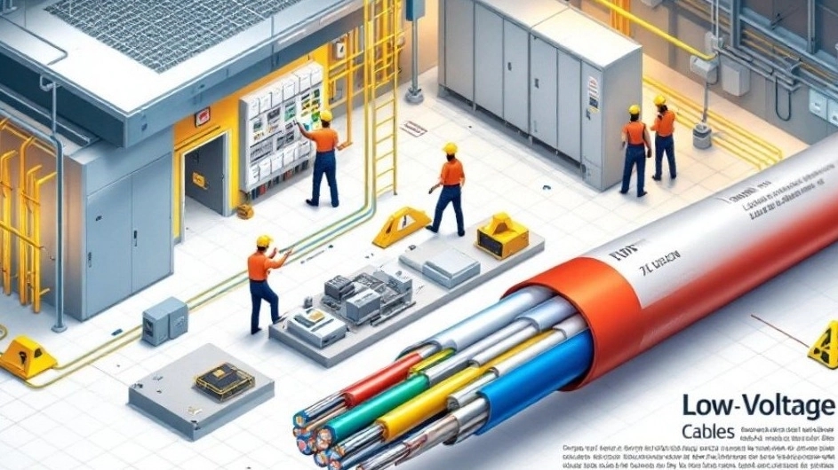 Increase building safety by installing Iranian low -pressure cables