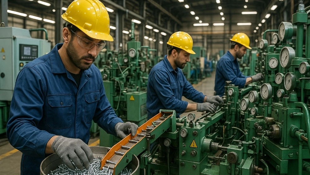 Automatic screw manufacturer in Tehran