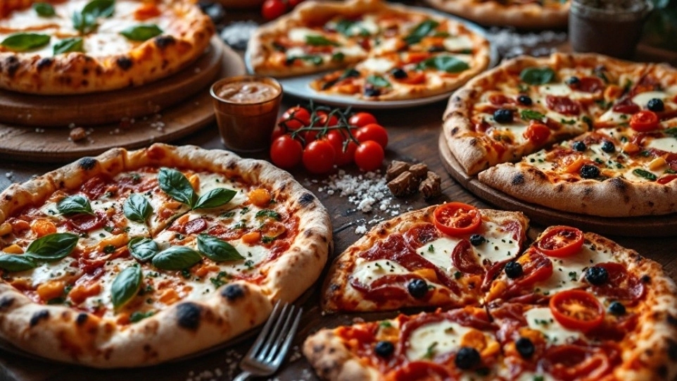 Ardebil Cherry Cafe'de çeşitli özel pizza ve ev pişirme tarifi ile farklı bir deneyim