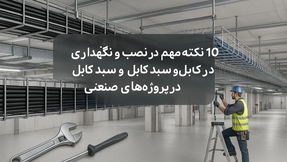 2 important points in installation and maintenance of cable tray and cable basket in industrial projects