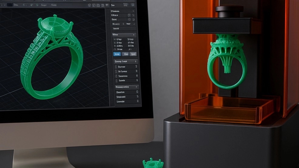 Impact of 3D design on gold and modern jewelry