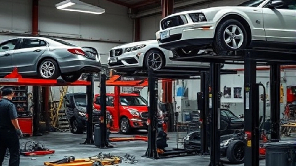 Specialized Mobile Lift Overha for Mobile Repair