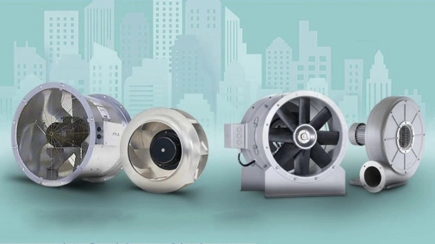 Centrifuge fan with precision balance and high efficiency Kaveh, Tehran