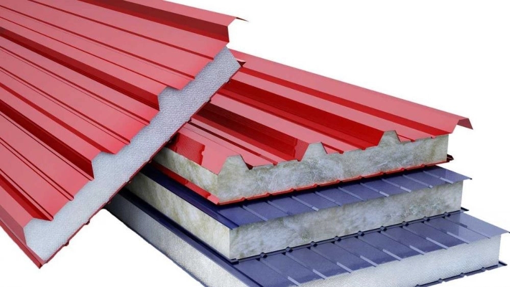 What is a ceiling sandwich panel?