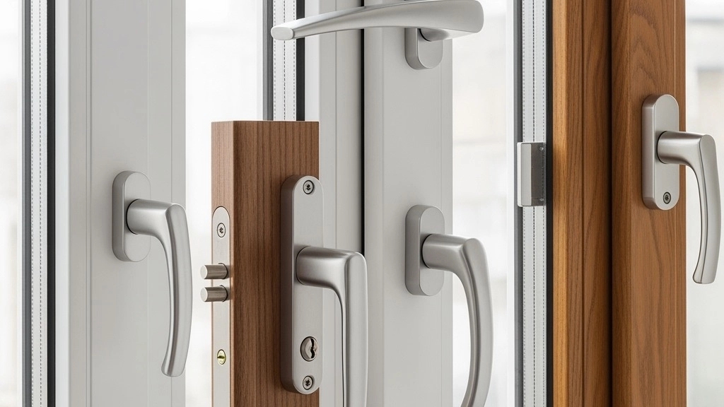 Types of modern fittings usable in double -walled windows; New choice