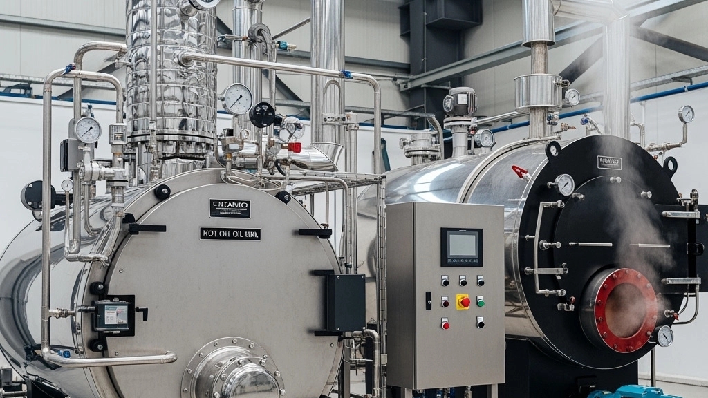 Technical Specifications of Hot Oil Boiler, Mashhad Niroo Steam Company