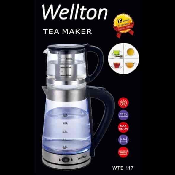 Welton Sarhemi Pyrex tea kettle