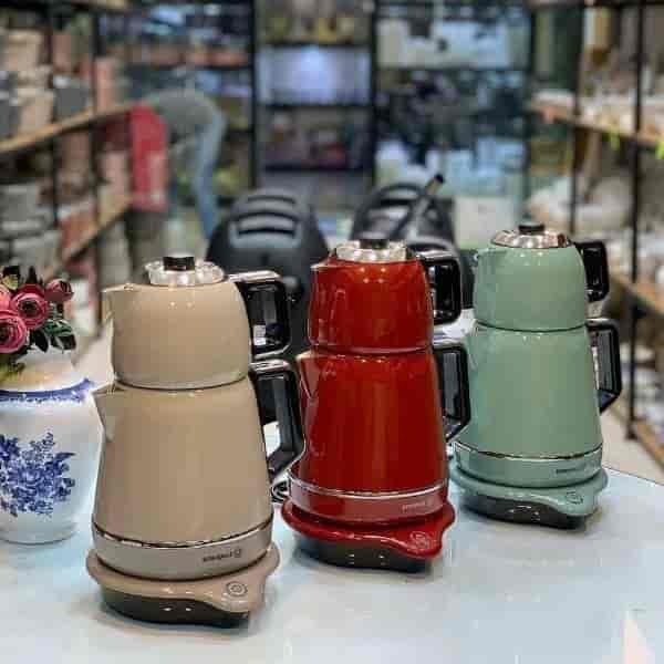 Korkmaz stackable tea maker
