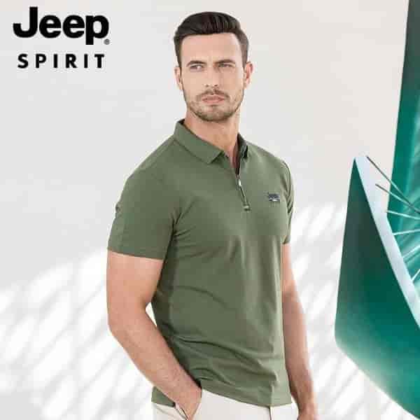Jodon Sangshor short sleeve polo shirt, original Jeep Jee brand