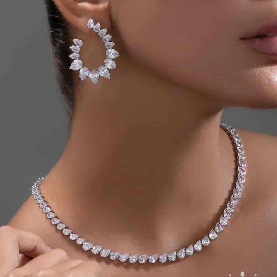 Zirkonyum mücevher kodu 1758 ile takı tabanı hizmeti