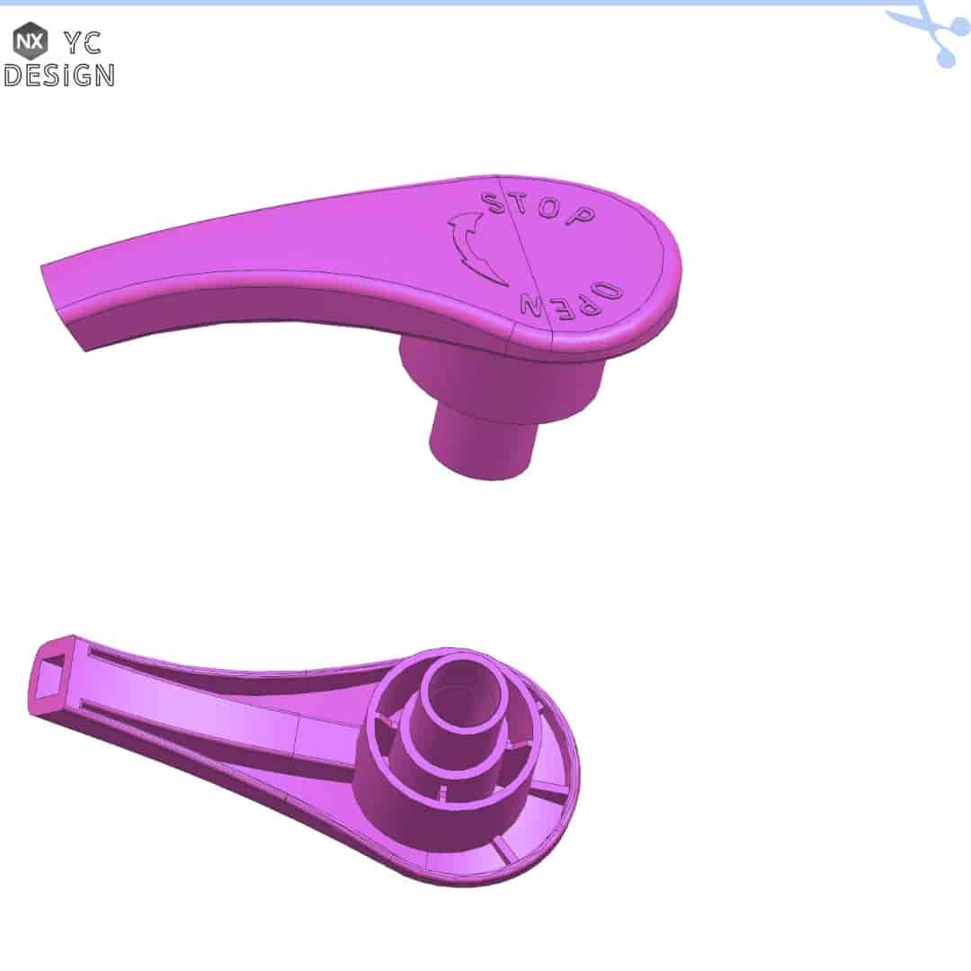 Product design of plastic and diecast parts
