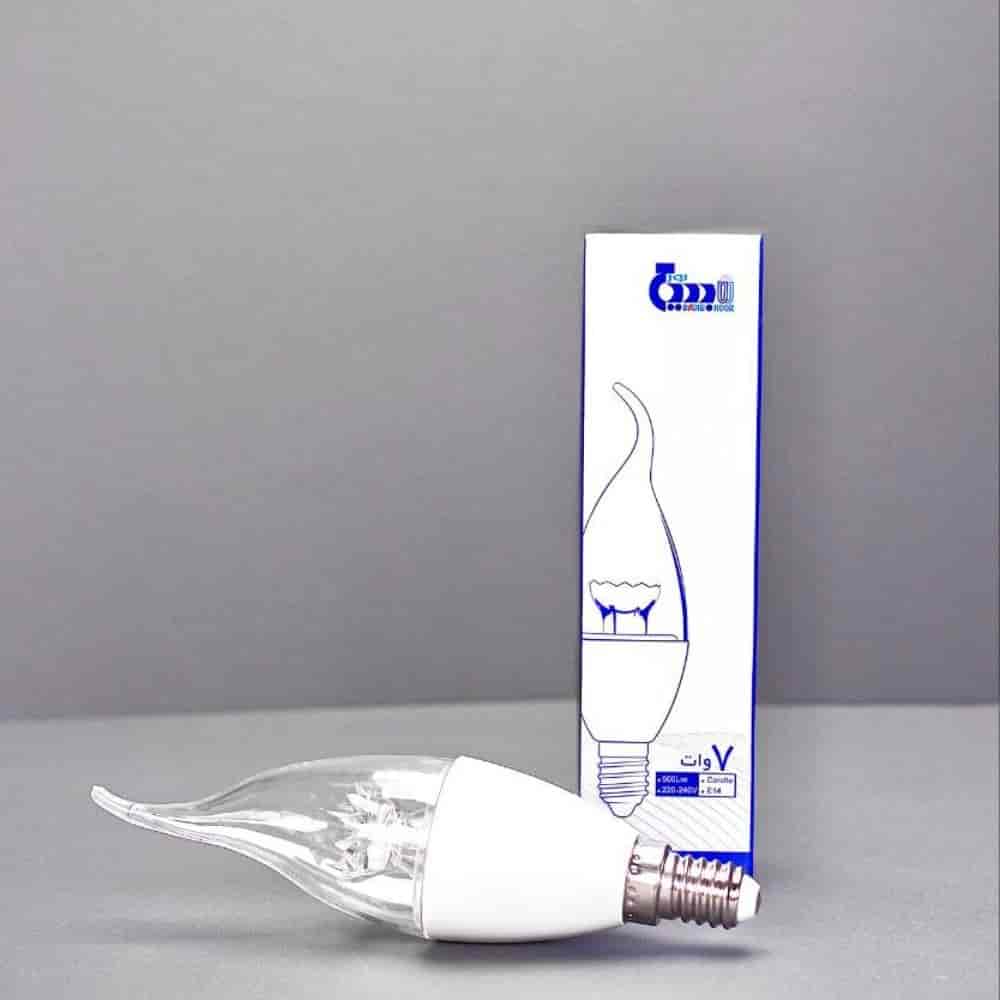 7 watt teardrop lamp, original light