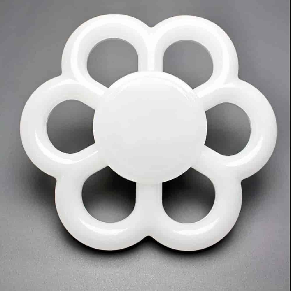 Unique 40 watt LED lamp with moon flower design