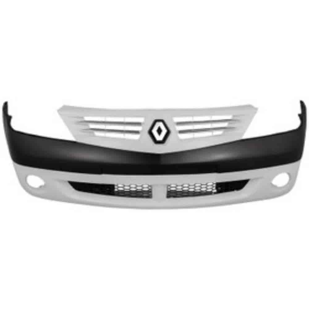 Front bumper L90 white Ariaplast