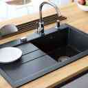 Production of granite art sink in Tabriz