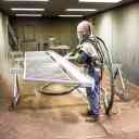 Authoritative sandblasting on campus