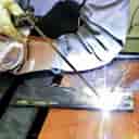 Implementation of gable roof and Siyar Soleimani welding in Kerman
