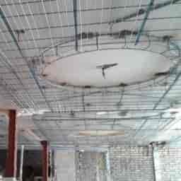 Mehrshad's decoration, implementation of Rabbits Kenaf partition and false ceiling in Ahvaz