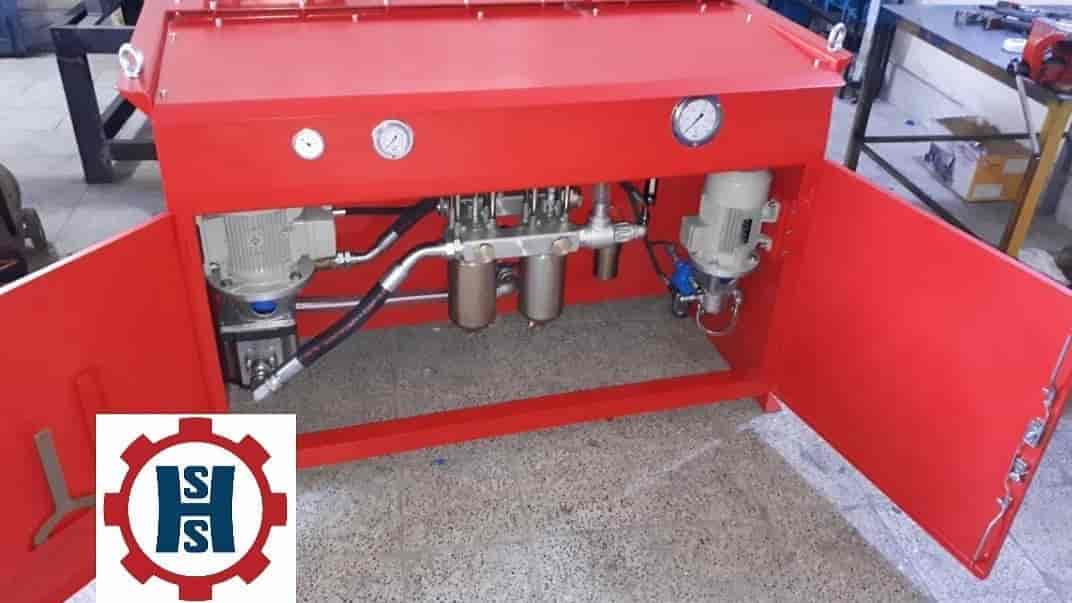 Hydrocon 45 inç taş kırıcının yağlama sistemi.