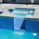 Exemplary stone work group, implementation of ceramic pool stone work in Tehran