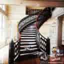 Ghasemi Metal Industries, production, sales and implementation of suspended stairs and spiral stairs in Mehrshahr, Karaj