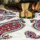 Exquisite, producing and selling tablecloths and stamping in Isfahan